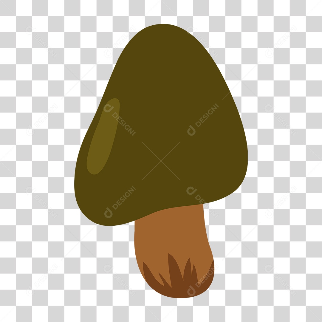 Cogumelo da natureza PNG Transparente