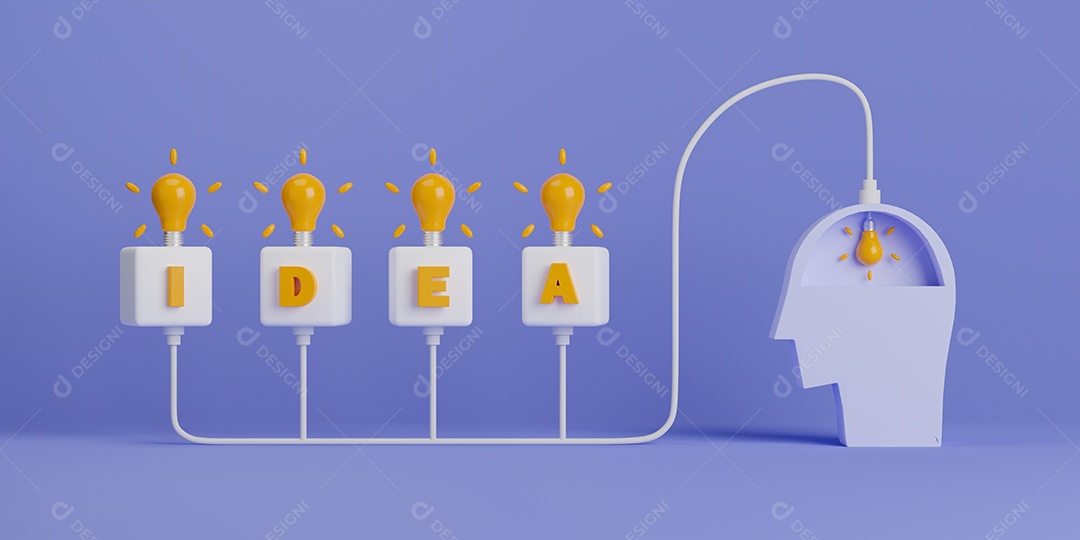 Renderização 3D Conceito Ideias