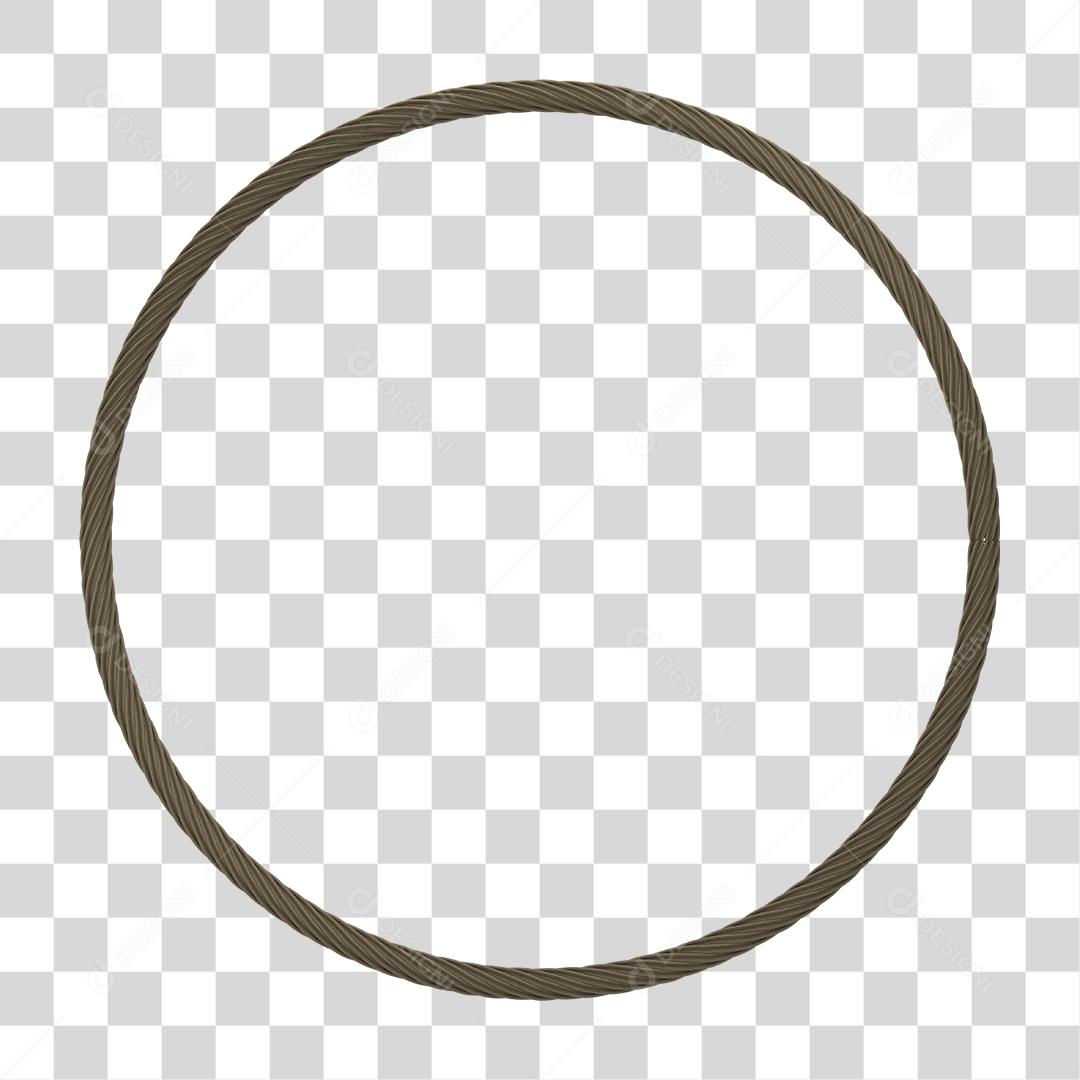 Corda em Forma de Circulo PNG Transparente