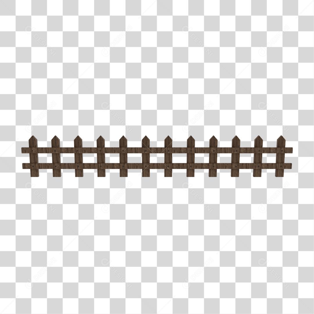 Cerca de Madeira PNG Transparente