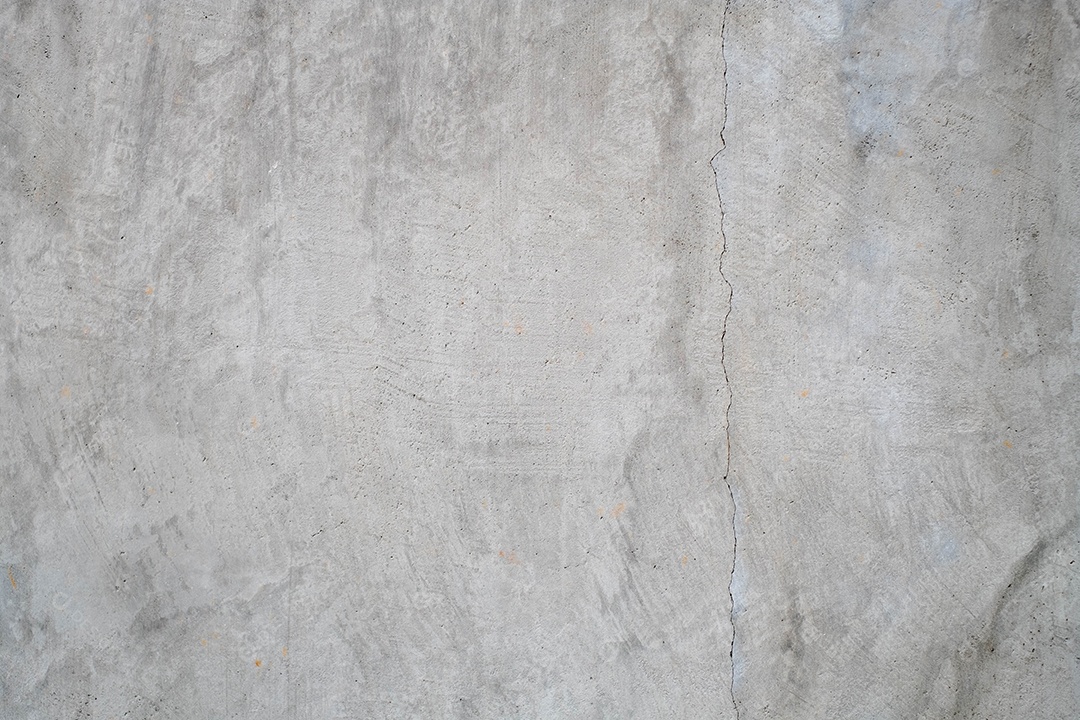 Muro de concreto velho quebrado na cor preto e branco, fundo de cimento