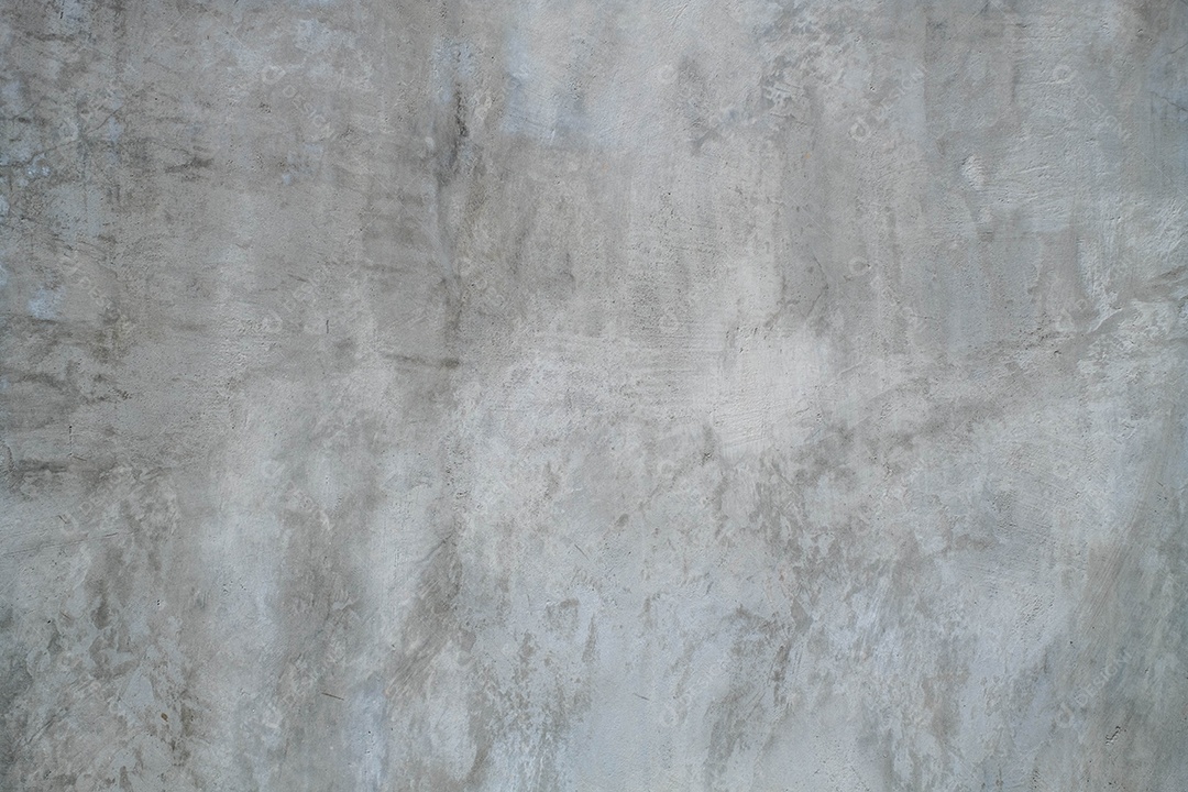 Muro de concreto velho quebrado na cor preto e branco, fundo de cimento