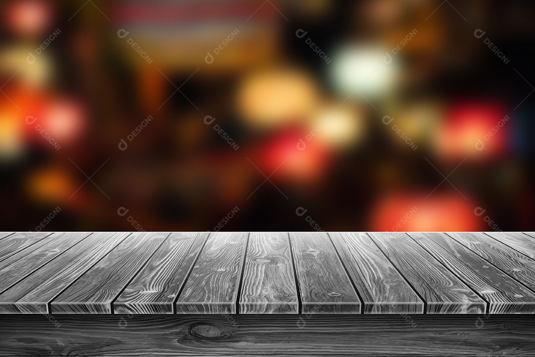 madeira com fundo de desfoque background