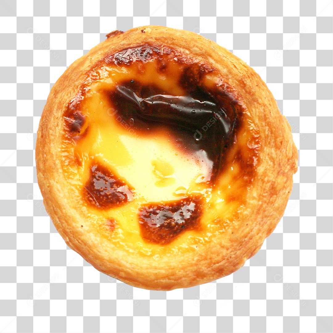 Sobremesa Egg Tart PNG Transparente