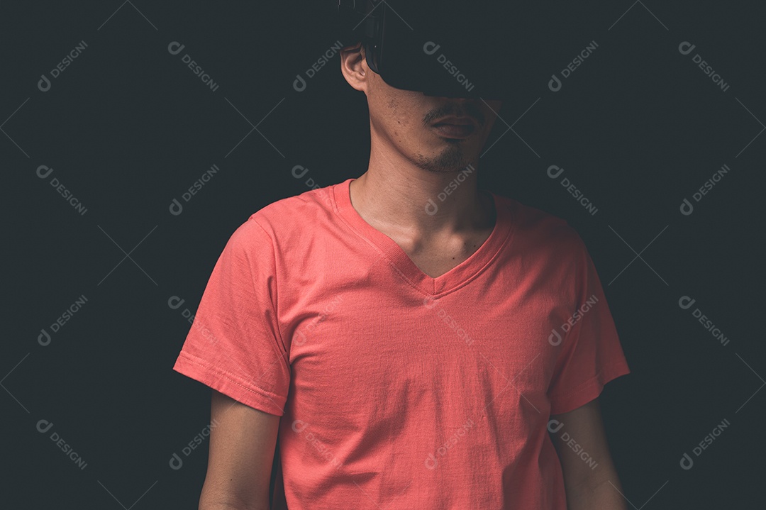 Jogue Usando óculos de realidade virtual, metaverso de mundos virtuais em 3D