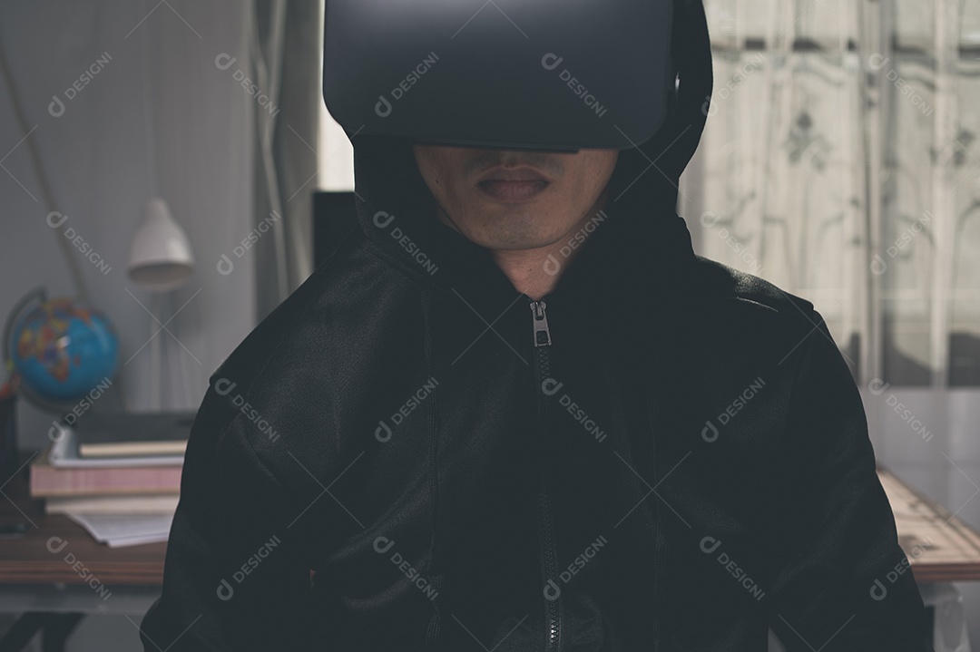 Jogue Usando óculos de realidade virtual, metaverso de mundos virtuais em 3D