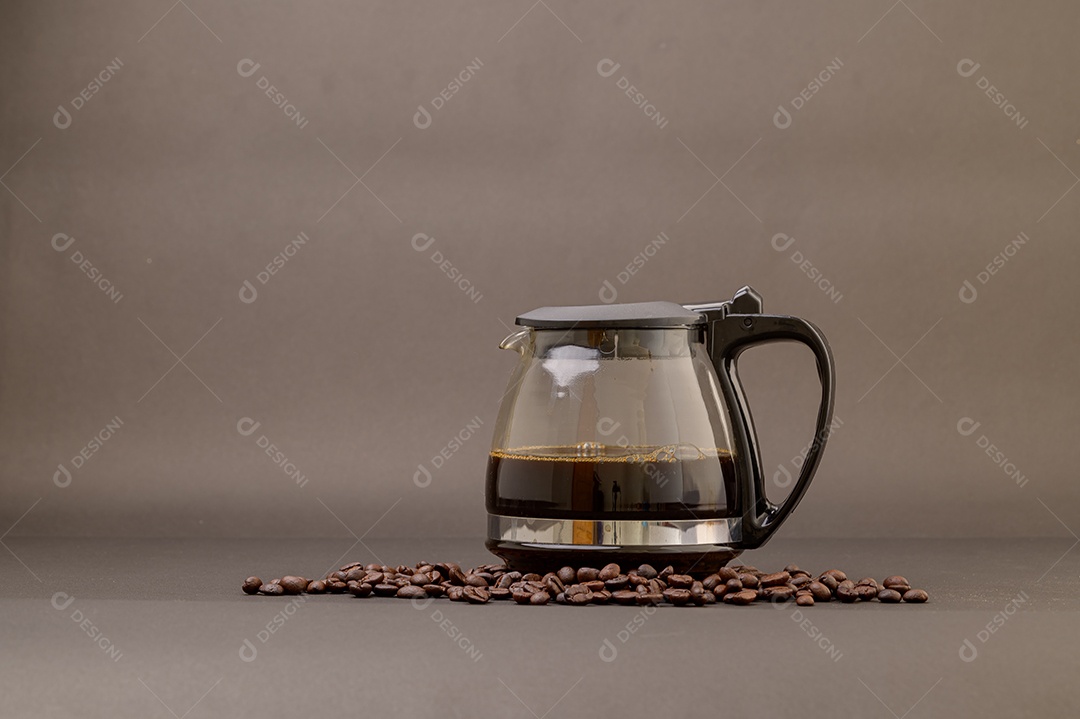 Caneca de café adora beber café dá energia