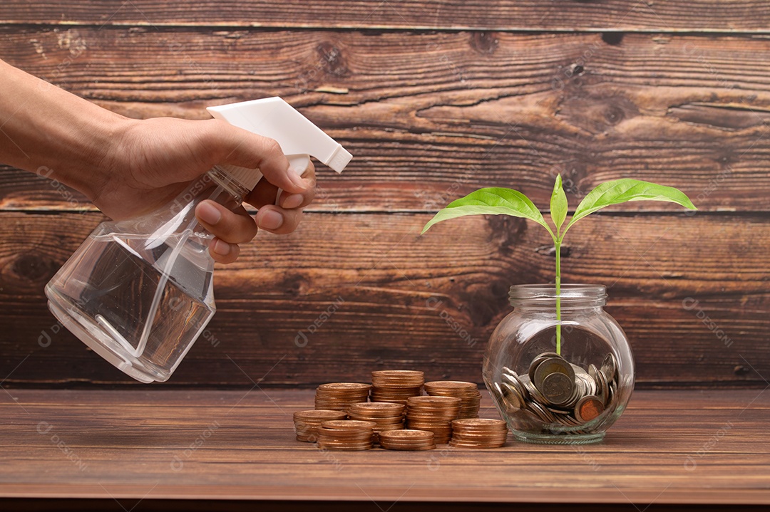 Economize dinheiro, invista, estoque, aumente a receita financeira.