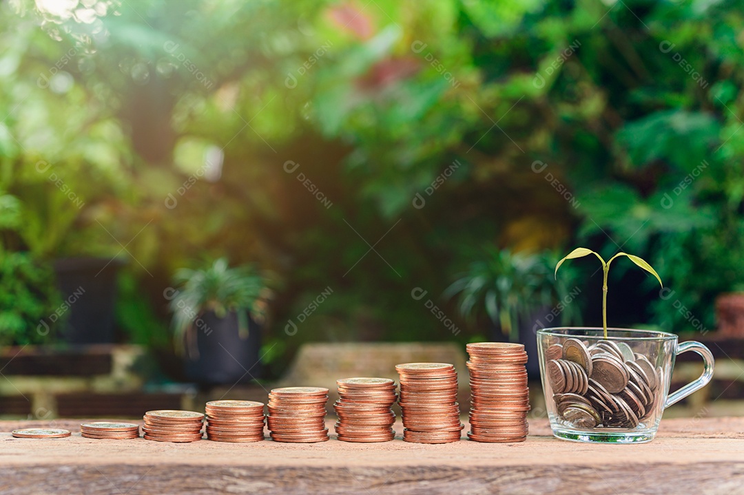 Economize dinheiro, invista ações, aumente sua renda.