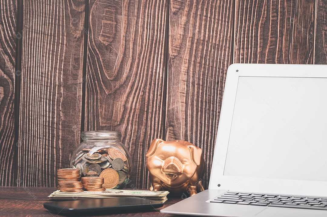 Conceito de economia de investimento, estoque, renda, lucro do negócio