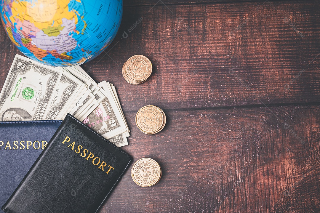 Passaporte Economize dinheiro para viajar e fazer negócios em todo o mundo.