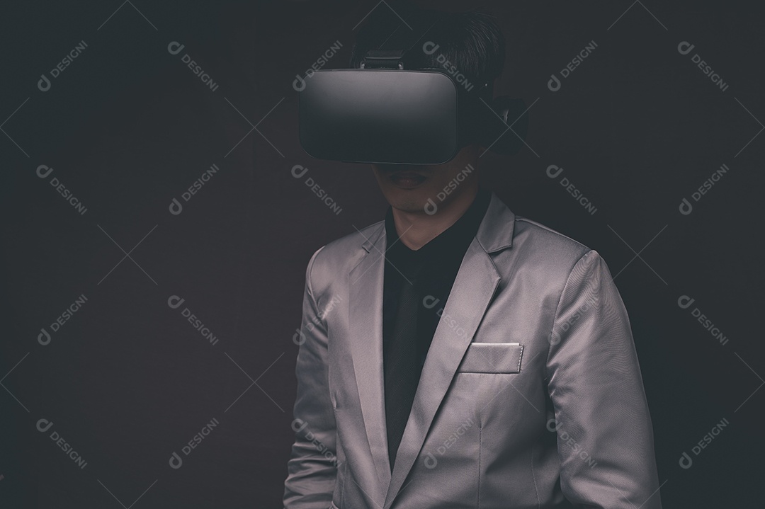 Tecnologia on-line do metaverso de conexão de óculos VR