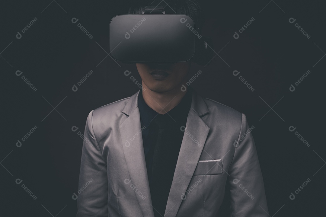 Tecnologia on-line do metaverso de conexão de óculos VR