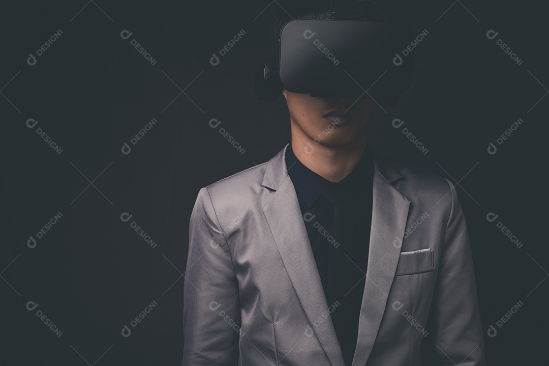 Tecnologia on-line do metaverso de conexão de óculos VR
