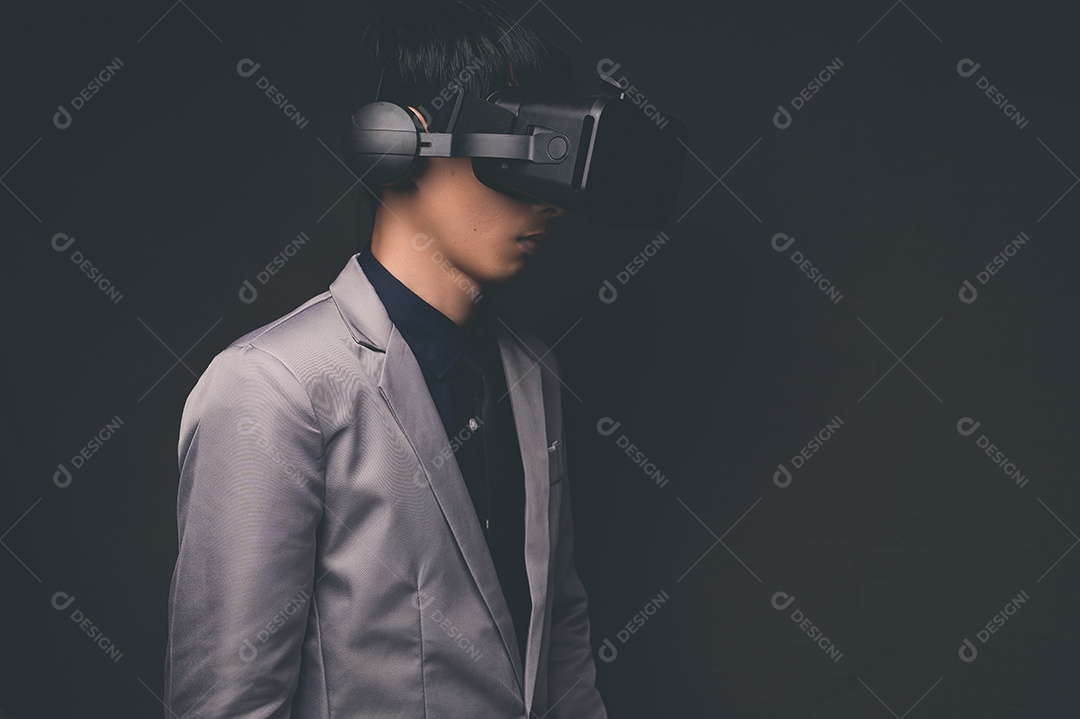 Tecnologia on-line do metaverso de conexão de óculos VR