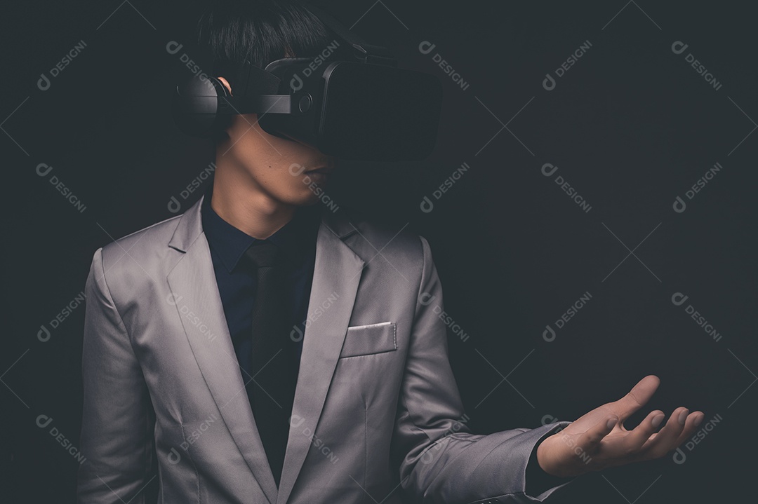 Tecnologia on-line do metaverso de conexão de óculos VR