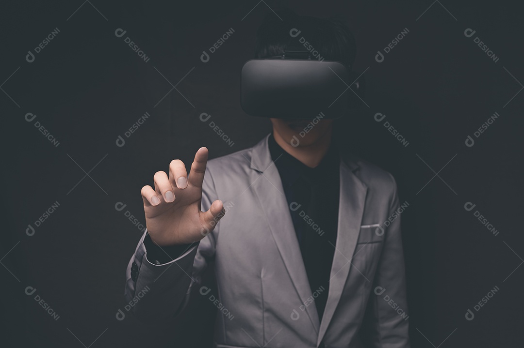 Tecnologia on-line do metaverso de conexão de óculos VR