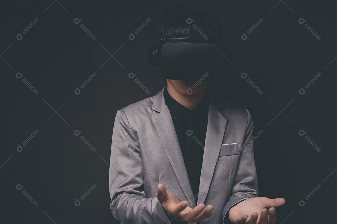 Tecnologia on-line do metaverso de conexão de óculos VR