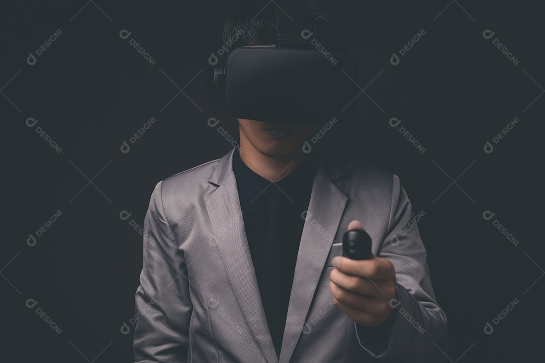 Tecnologia on-line do metaverso de conexão de óculos VR