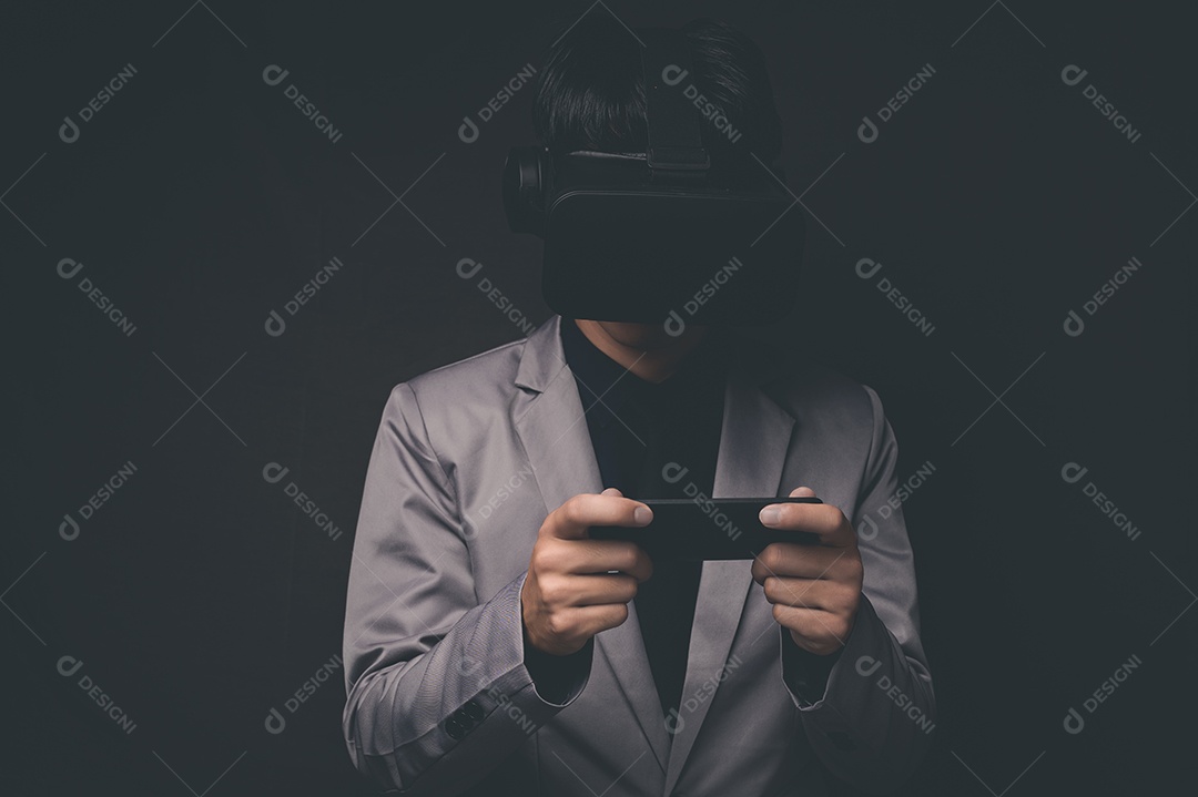 Tecnologia on-line do metaverso de conexão de óculos VR