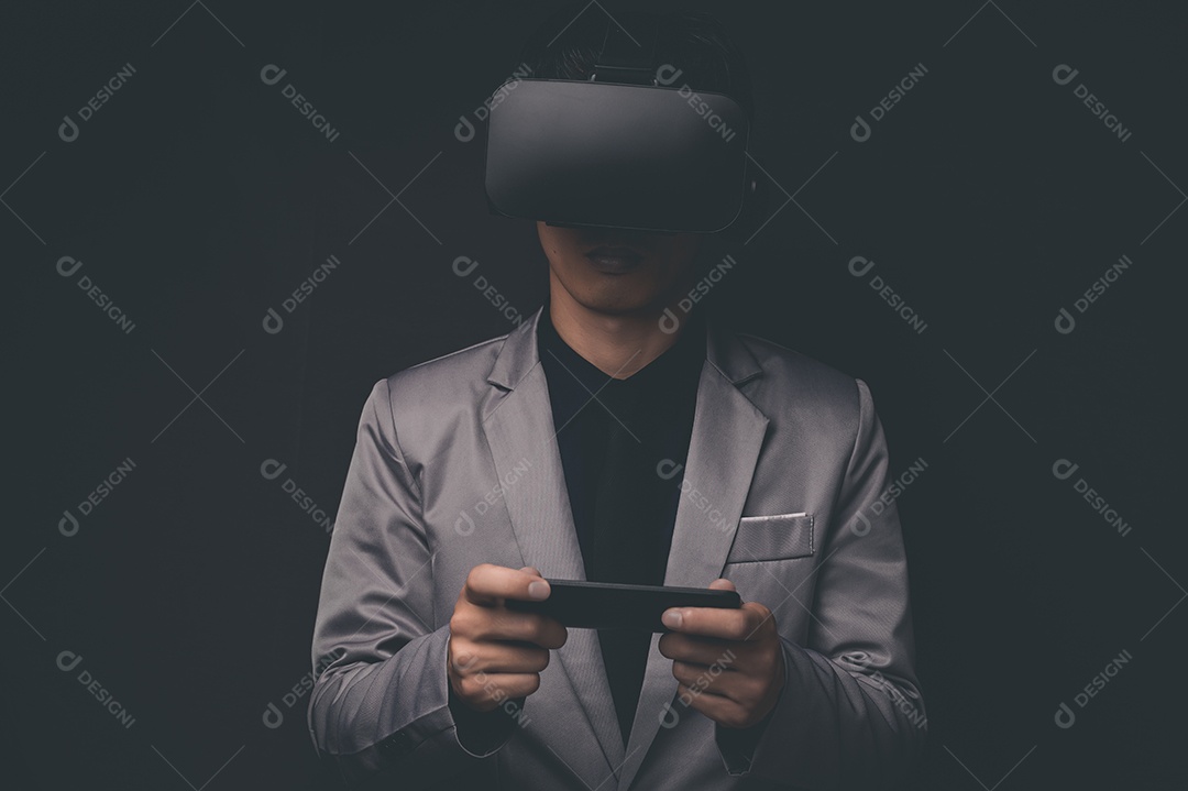 Tecnologia on-line do metaverso de conexão de óculos VR