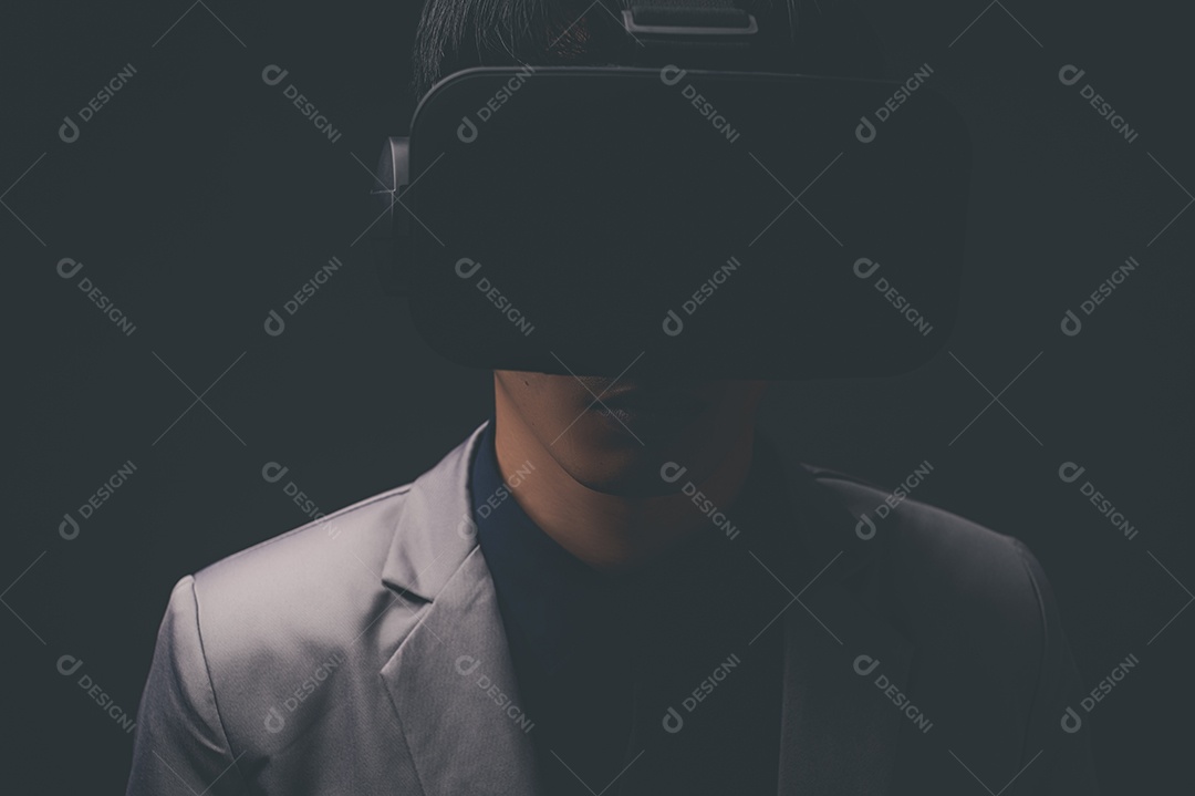 Tecnologia on-line do metaverso de conexão de óculos VR