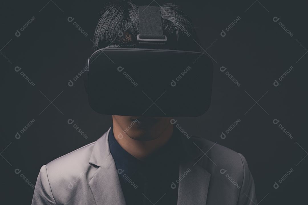 Tecnologia on-line do metaverso de conexão de óculos VR
