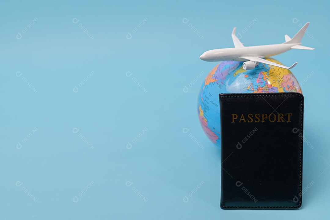 Fazendo negócios e viajando ao redor do mundo e negociando em todo o mundo.