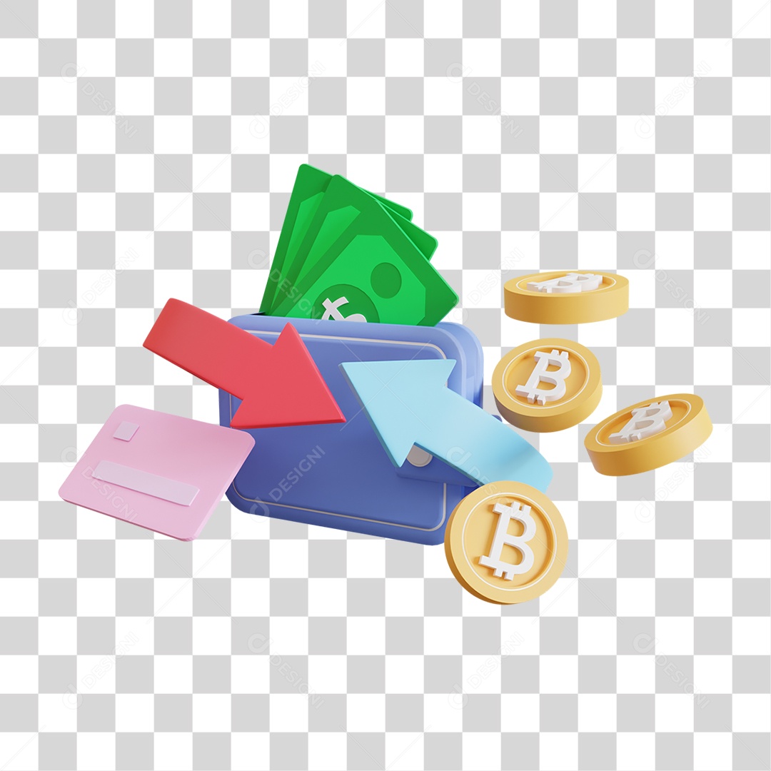 Negociações Bitcoin Moeda Virtual PNG Transparente