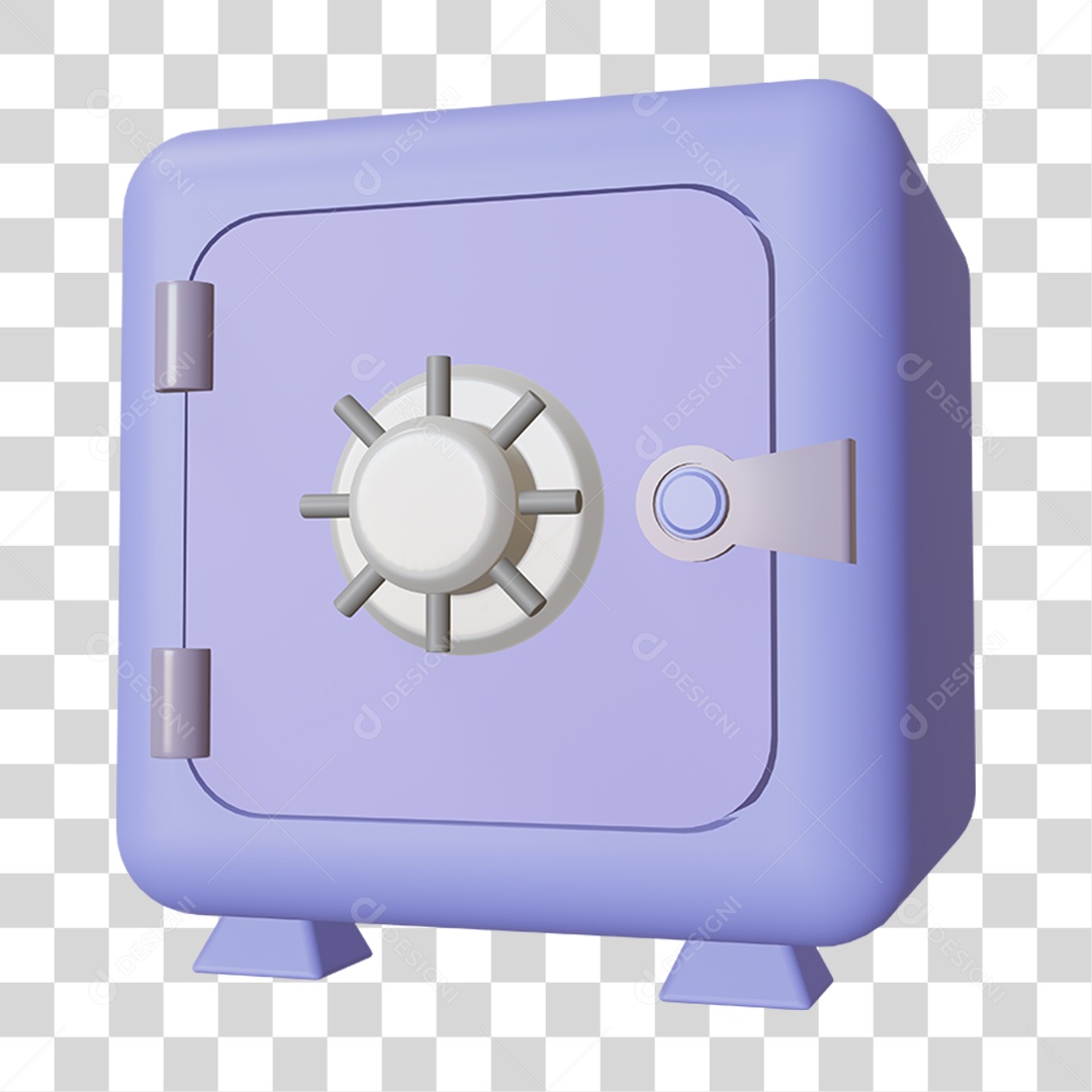 Cofre Fechado PNG Transparente