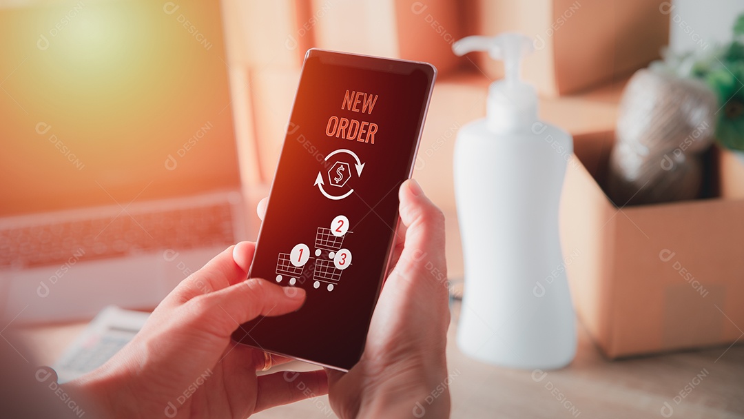 Serviço de compras na web online