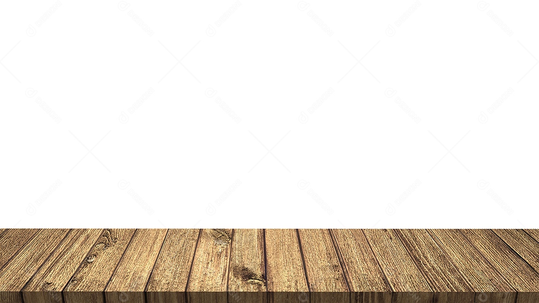 Tabela vazia no fundo branco isolado. ilustração.