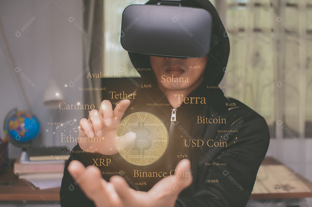 Empresário gráfico exibição investimento renda de ações crescimento financeiro