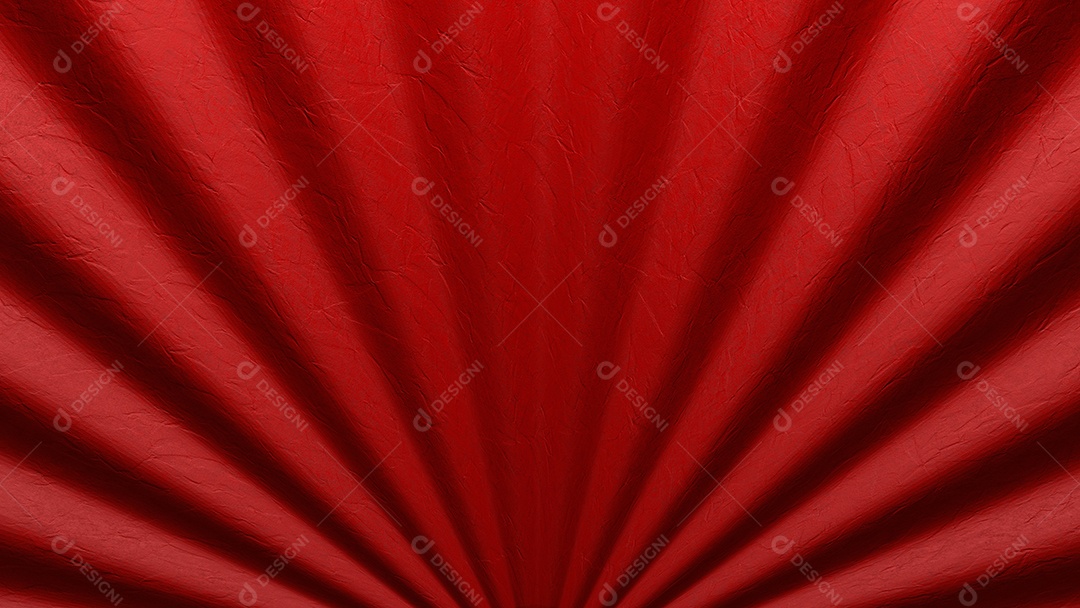 Close-up ventilador dobrado estilo chinês ou cortina para fundo de cinema. Papel de parede abstrato e conceito de objeto de pano de fundo.