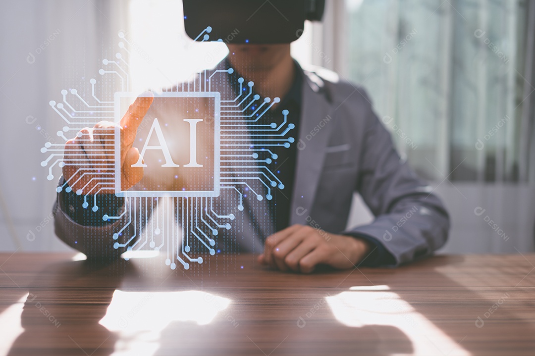 Símbolo AI, o sistema funciona automaticamente