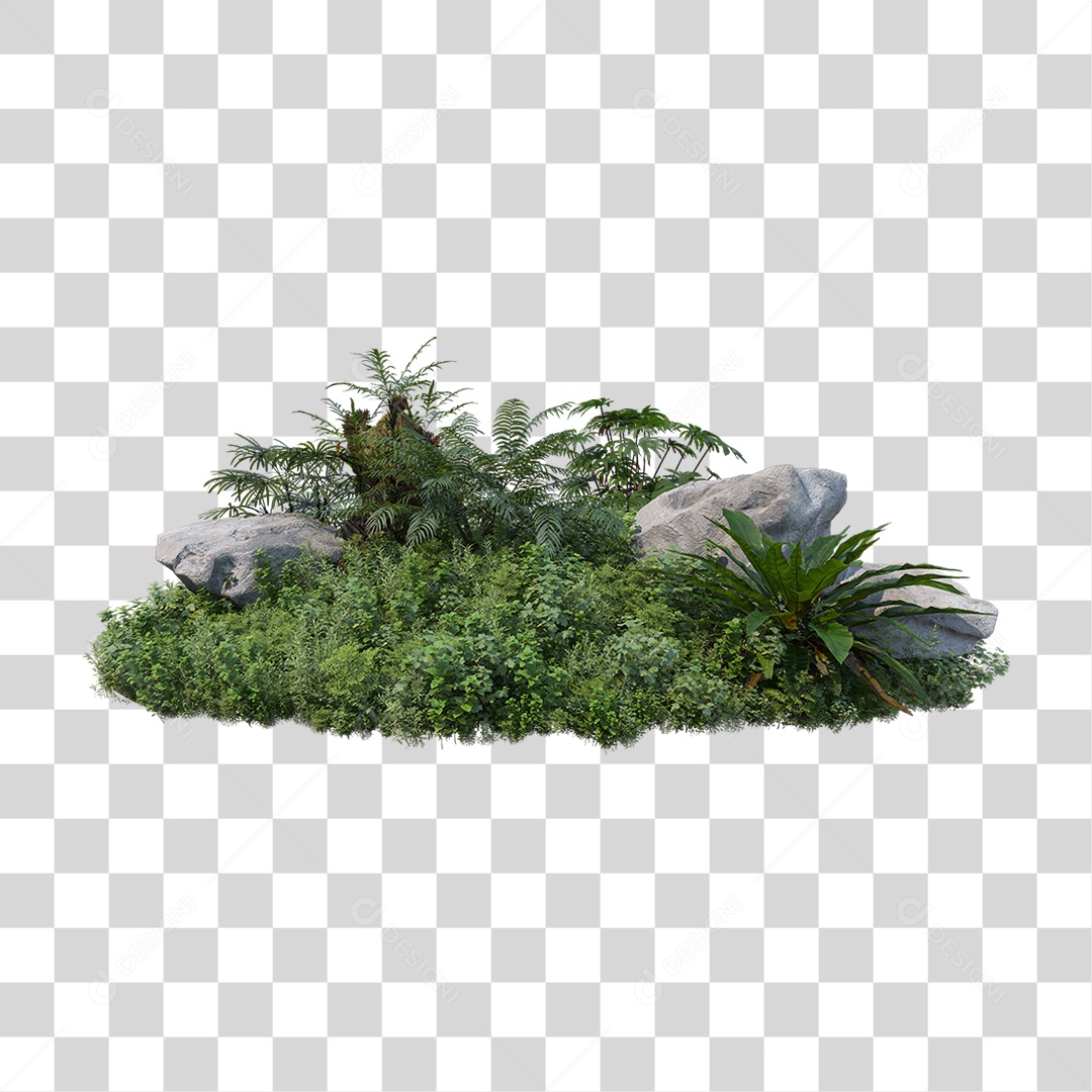 Arbusto Plantas Verdes PNG Transparente