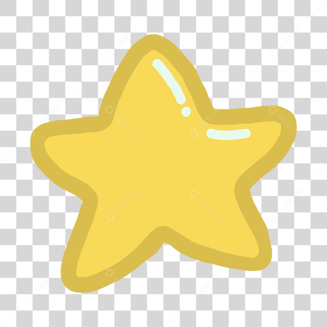 Desenho Estrela PNG Transparente