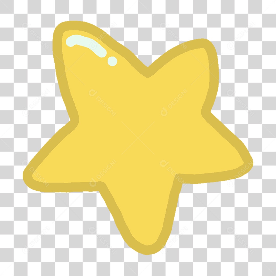 Desenho Estrela PNG Transparente