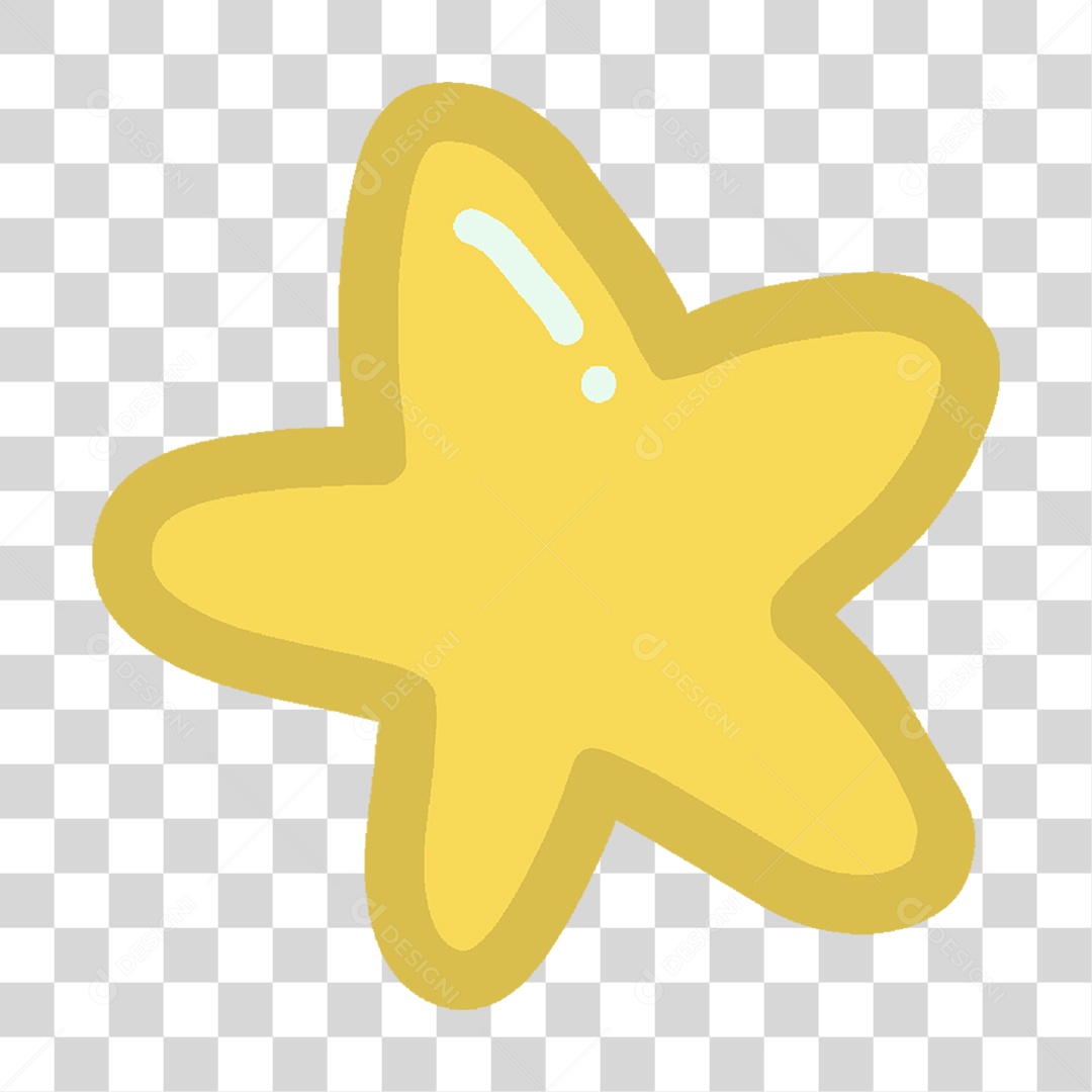 Desenho Estrela PNG Transparente
