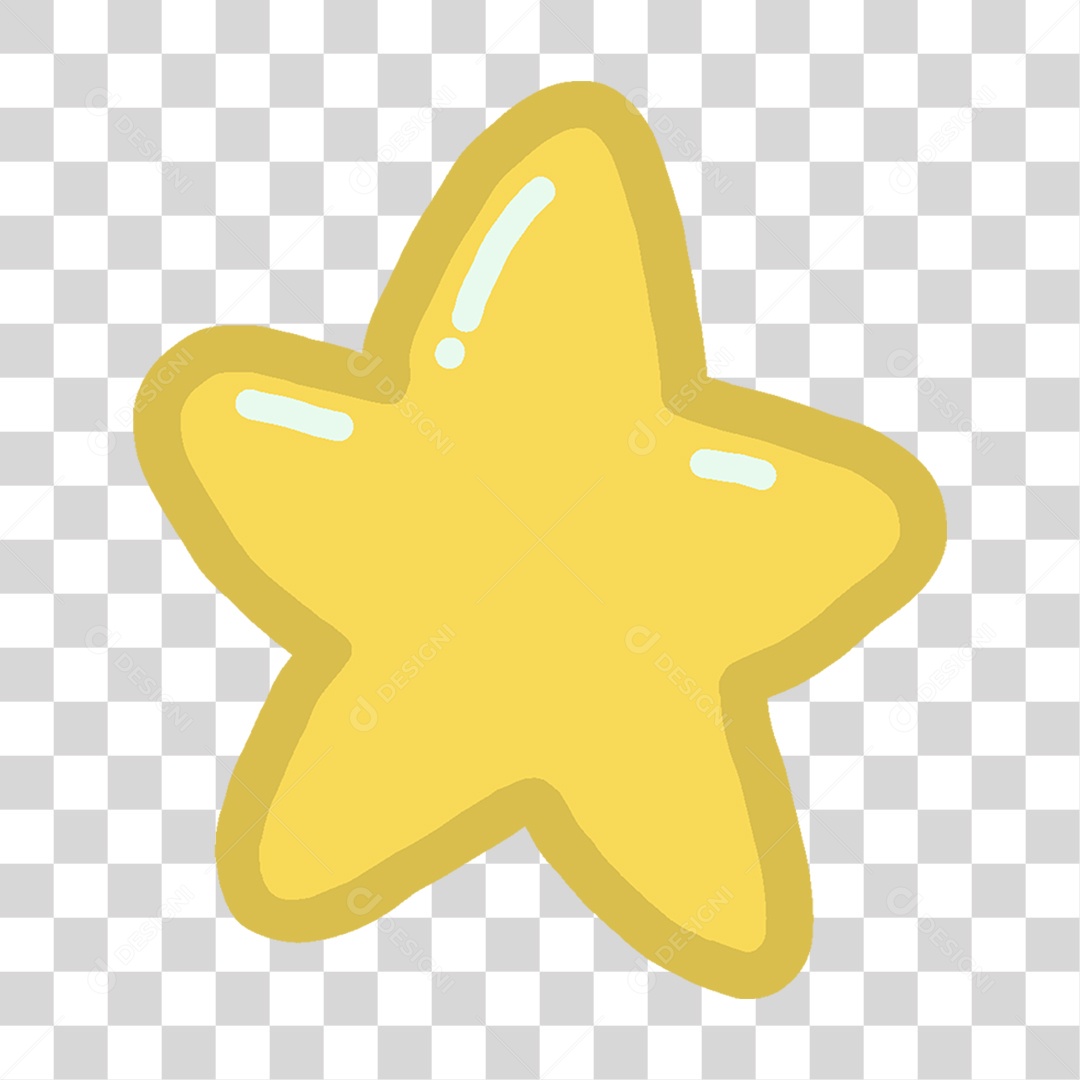 Desenho Estrela PNG Transparente