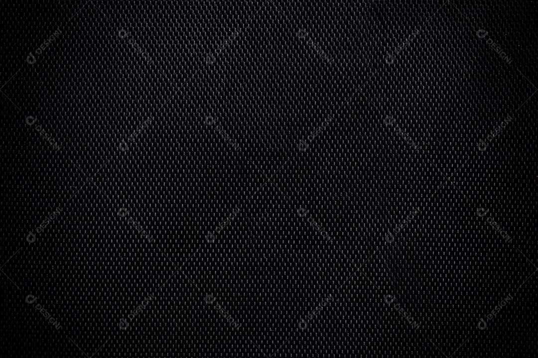 Fundo de textura de seda de lona de tecido preto. Detalhe abstrato do close up do papel de parede material têxtil.