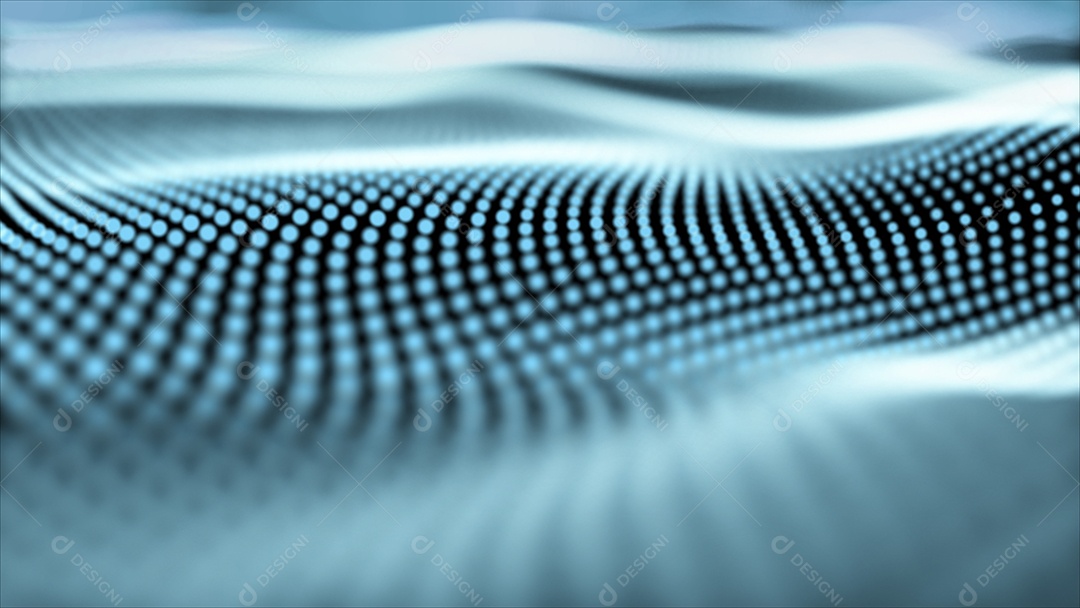 Estrutura de arame de rede abstrata de tecnologia moderna de transformação digital. Conceito de plano de fundo e textura. Tema de ilustração de movimento.