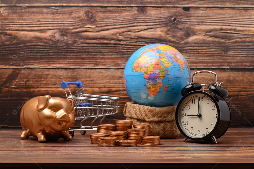 Economize dinheiro, invista, estoque, aumente a receita financeira.