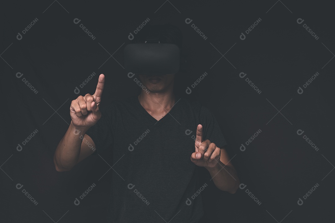 Tecnologia on-line do metaverso de conexão de óculos VR