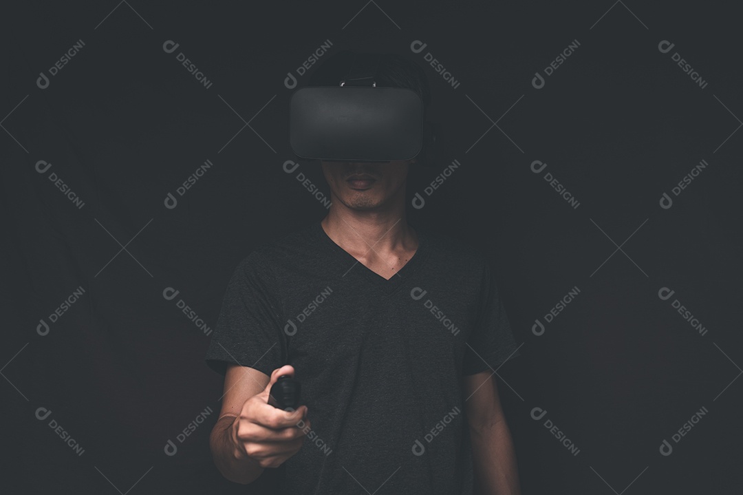Tecnologia on-line do metaverso de conexão de óculos VR