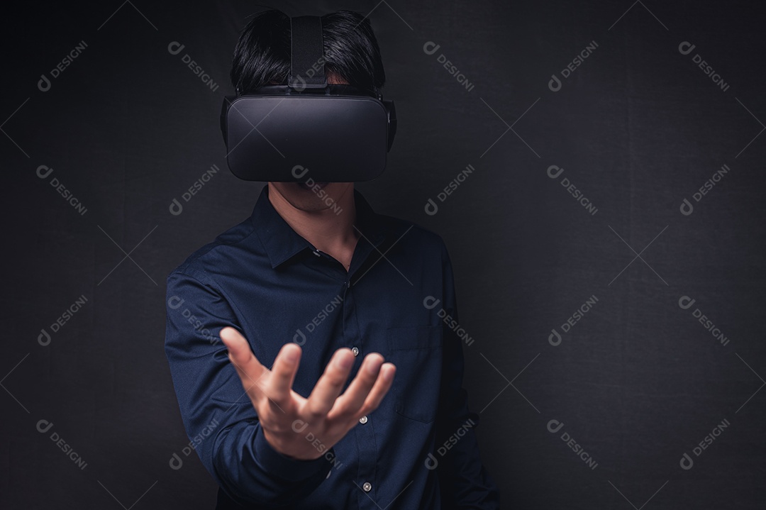 Tecnologia on-line do metaverso de conexão de óculos VR8
