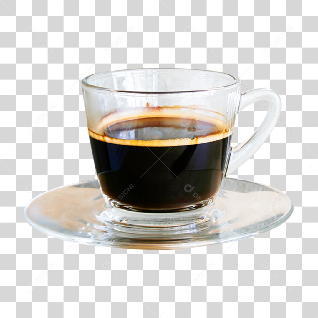 Xícara de Café Quente PNG Transparente