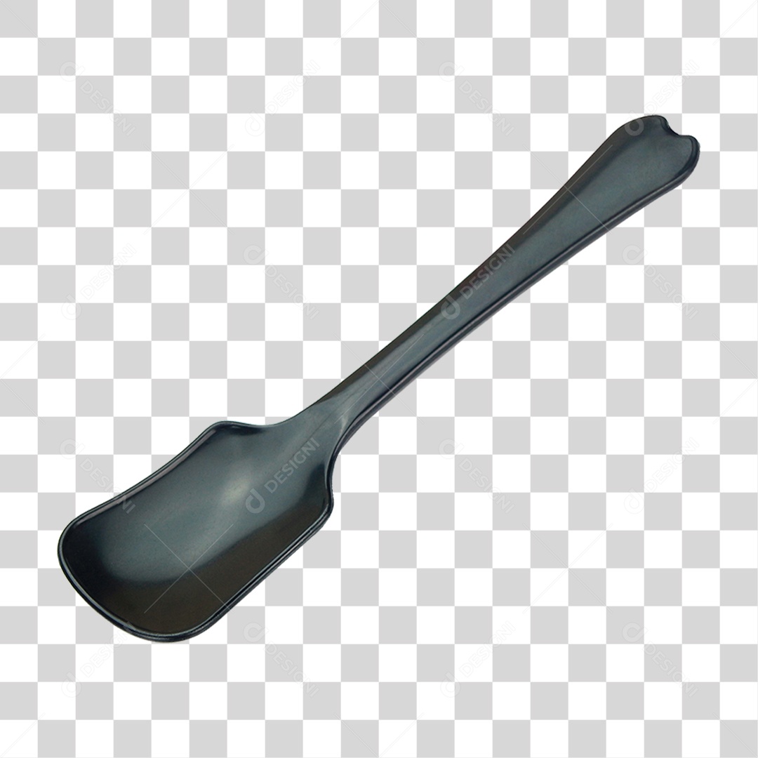 Colher de Plástico PNG Transparente