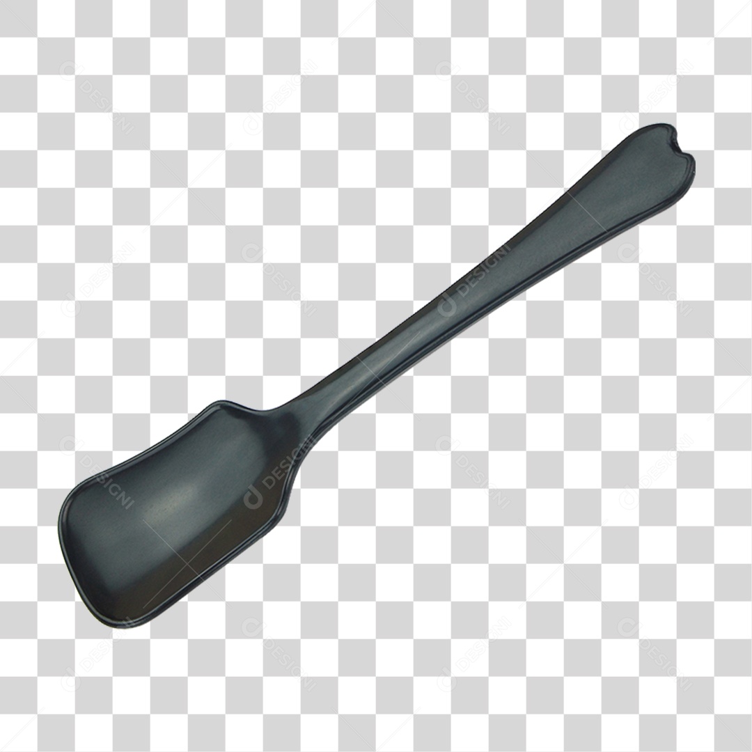 Colher de Plástico PNG Transparente