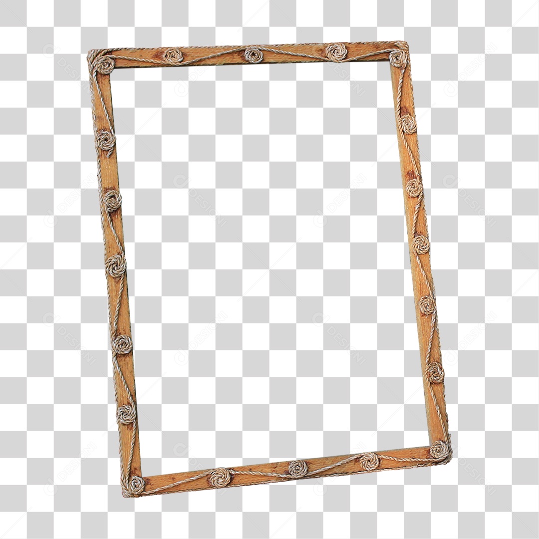 Moldura de Quadro PNG Transparente